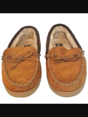 CLARKS SUEDE SLIPPERS INDOOR/OUTDOOR 9